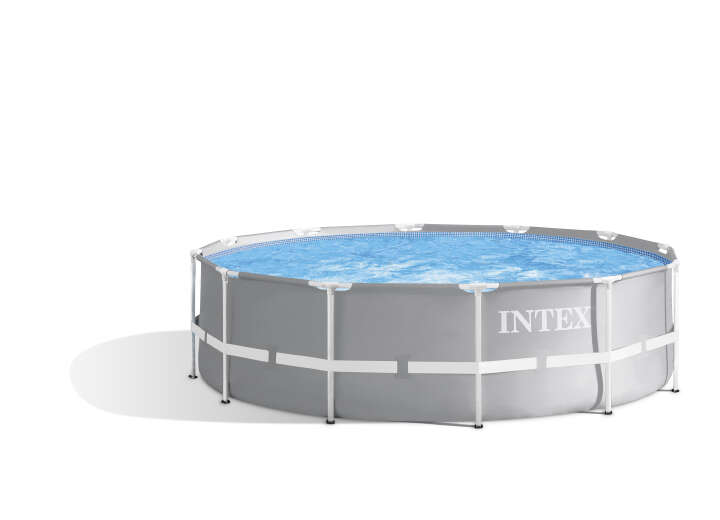 INTEX Frame Pool Set Prism Rondo mit Filteranlage rund 366 x 99 cm